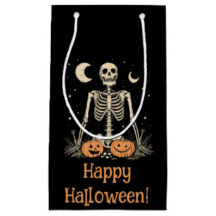 Halloween Skeleton Kleine Geschenktüte
