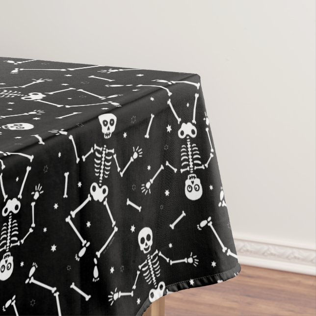 Halloween Skeleton Muster Tischdecke (Beispiel)