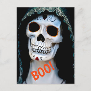 Halloween Skeleton Postkarte