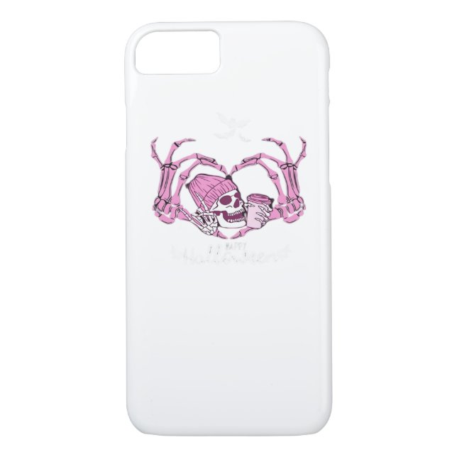 Halloween Skeleton Skeleton Beanie Design Case-Mate iPhone Hülle (Rückseite)