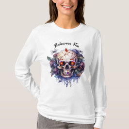 Halloween Skeleton T-Shirt für sie