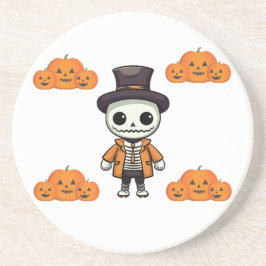 Halloween Skeleton Untersetzer