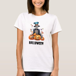 Halloween Skeleton Women's T - Shirt