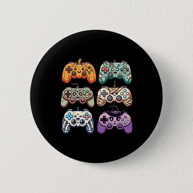 Halloween Skeleton Zombie Gaming Controller Mummy Button (Vorderseite)