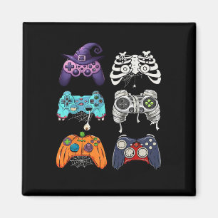Halloween Skeleton Zombie Gaming Controller Mummy Magnet