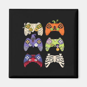 Halloween Skeleton Zombie Gaming Controller Mummy Magnet