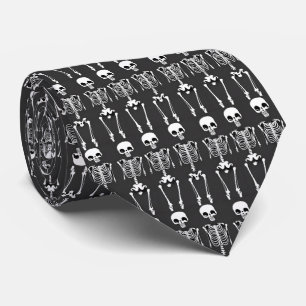 Halloween Skeletons-Krawatte Krawatte