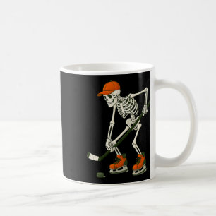 Halloween-Skelett-Eishockey-Kostüm Lustige Männer Kaffeetasse