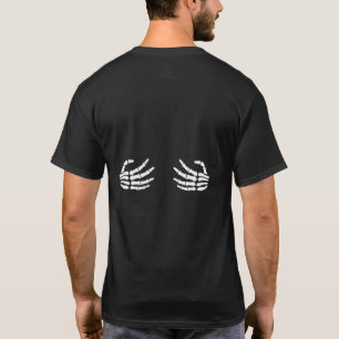 Halloween Skelett Hände T-Shirt Lustiges Gruseli