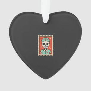 Halloween-Skelett-Krankenschwester-Stempel-Design_ Ornament