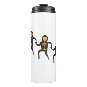Halloween-Skelett Thermosbecher