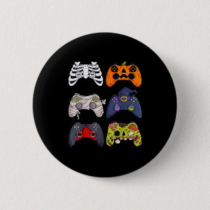 Halloween-Skelett-Zombie-Gaming-Controller-Mumie Button