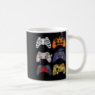 Halloween-Skelett-Zombie-Gaming-Controller-Mumie Kaffeetasse