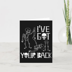 Halloween Skeletts Ich Got Ihre CK-Kostüme Männer Karte