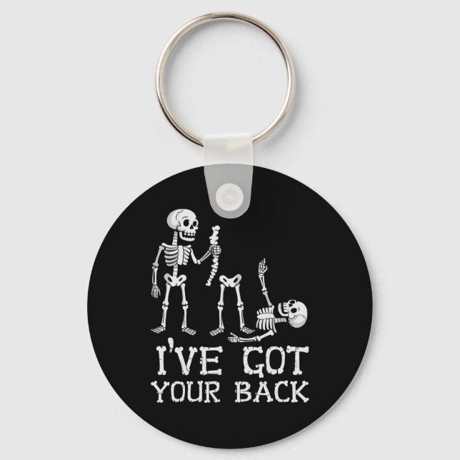Halloween Skeletts Ich Got Ihre CK-Kostüme Männer  Schlüsselanhänger (Vorderseite)