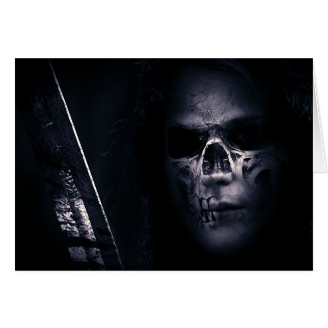 Halloween Skull (Vorderseite (Horizontal))