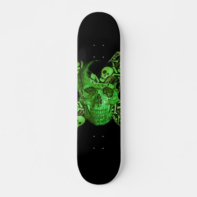 Halloween Skull #4 Skateboard (Vorne)