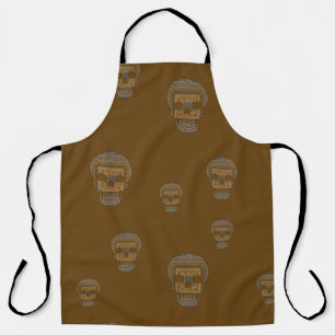 Halloween Skull All-over Print-Schürze Schürze