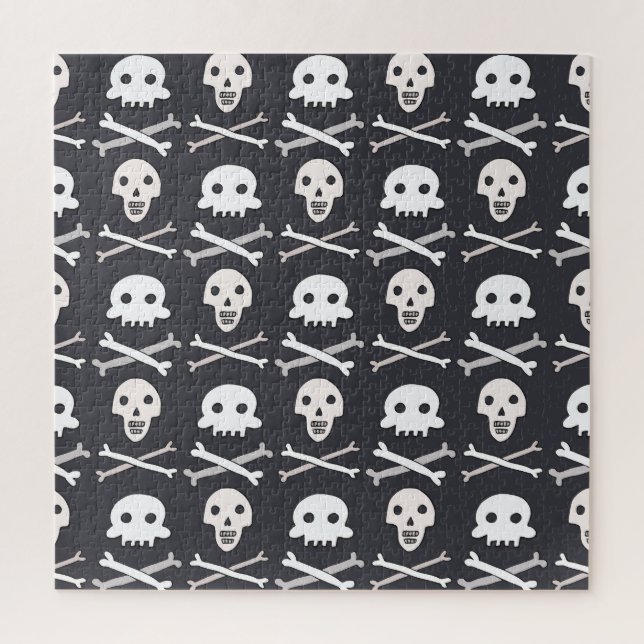 Halloween Skull farbenfrohe Muster (Vertikal)