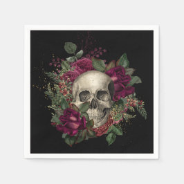 Halloween, Skull, gotisches Halloween, Party Serviette