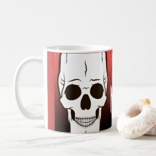 Halloween Skull Personalisiert Coffee Tasse, Cup Kaffeetasse