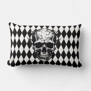 Halloween Skull Pillow Lendenkissen