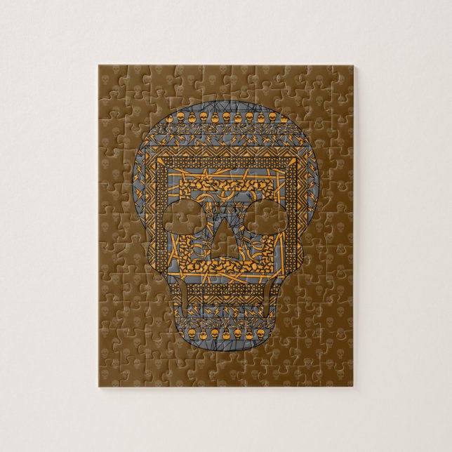 Halloween Skull Puzzle (Vertikal)