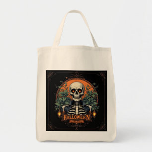 Halloween Skull Skeleton Sac fourre-tout - Éffraya