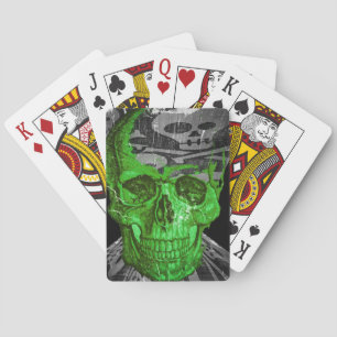 Halloween Skull Spielkarten