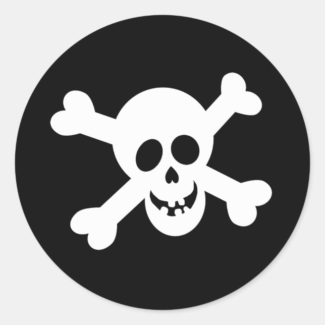 Halloween Skull Stickers (Vorderseite)