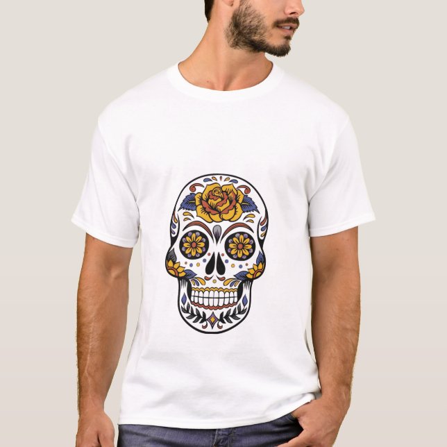Halloween Skull T-Shirt (Vorderseite)