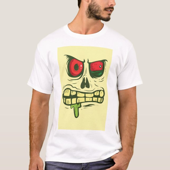 Halloween Skull T-Shirt (Vorderseite)