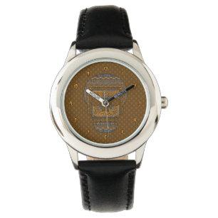 Halloween Skull Watch Armbanduhr