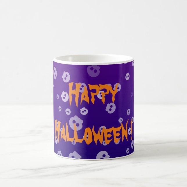 Halloween Skulls Kaffeetasse (Mittel)