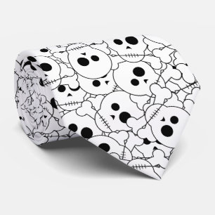 Halloween Skulls Krawatte