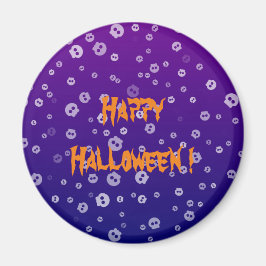 Halloween Skulls Magnet