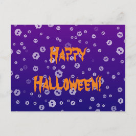 Halloween Skulls Postkarte