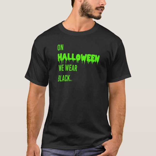 Halloween Slime T-Shirt (Vorderseite)