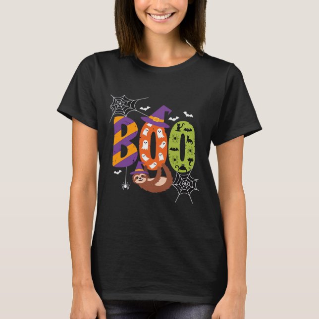 Halloween Sloth Boo Lazy Essential T - Shirt (Vorderseite)