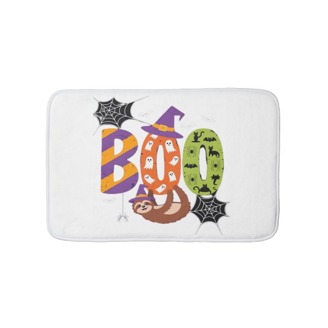 Halloween Sloth Boo Lazy Essential T - Shirt Badematte (Vorderseite)