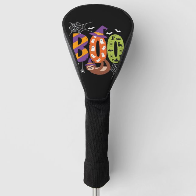 Halloween Sloth Boo Lazy Essential T - Shirt Golf Headcover (Vorderseite)