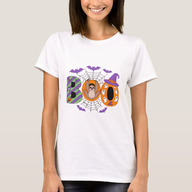 Halloween Sloth Cute Essential T-Shirt (Vorderseite)