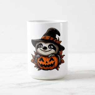 Halloween Sloth Pumpkin Festivity Kaffeetasse