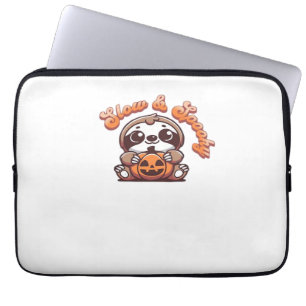 Halloween Sloth Slow und Spooky Niedlichen Sloth P Laptopschutzhülle