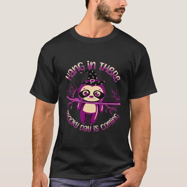 Halloween Sloth (ver.1) Klassischer T - Shirt (Vorderseite)