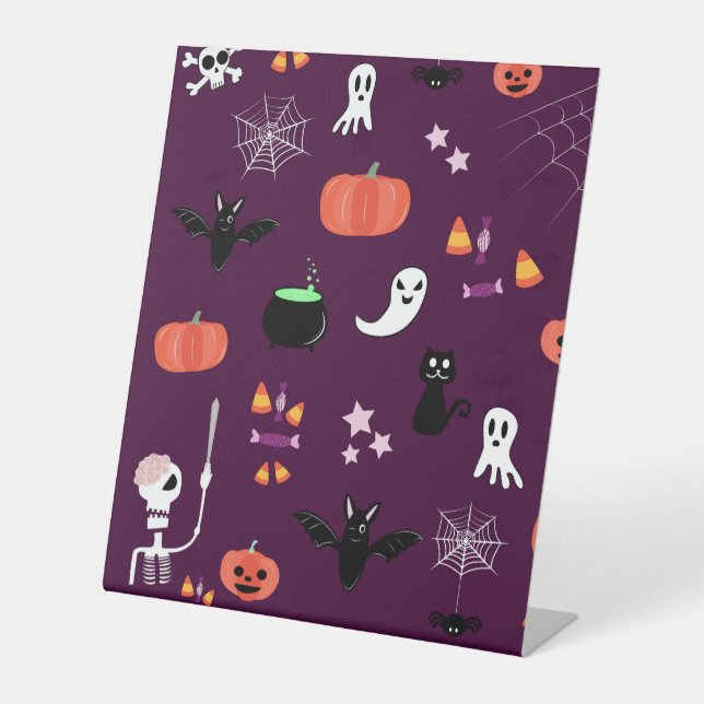 Halloween Sockelschild (Vorderseite)
