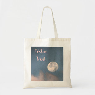 Halloween-Sonnenaufgang-Mond Tragetasche