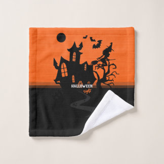 Halloween Sorcière de nuit et chauves-souris Chass