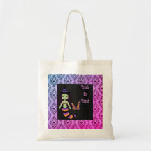 Halloween sorcière sirène traiter sac Sac fourre-t