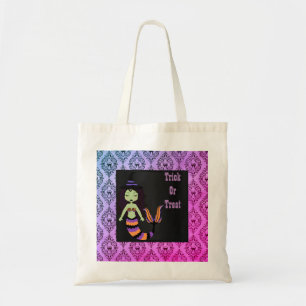 Halloween sorcière sirène traiter sac Sac fourre-t